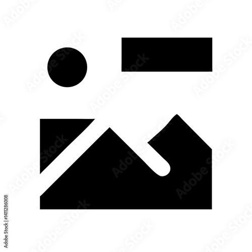 Crop Alt Icon Vector Illustration