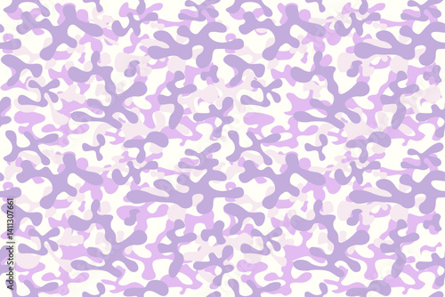 camo military texture butt land soldier repeat seamless purple pink white purple monochrome print