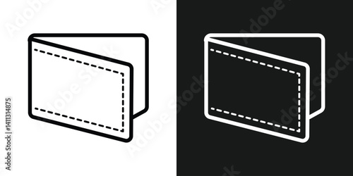 Wallet icon set. Containing e-wallet, purse, dollar, secured, protection, cardholder, credit card, cash and more. Solid vector icons collection in eps 10.