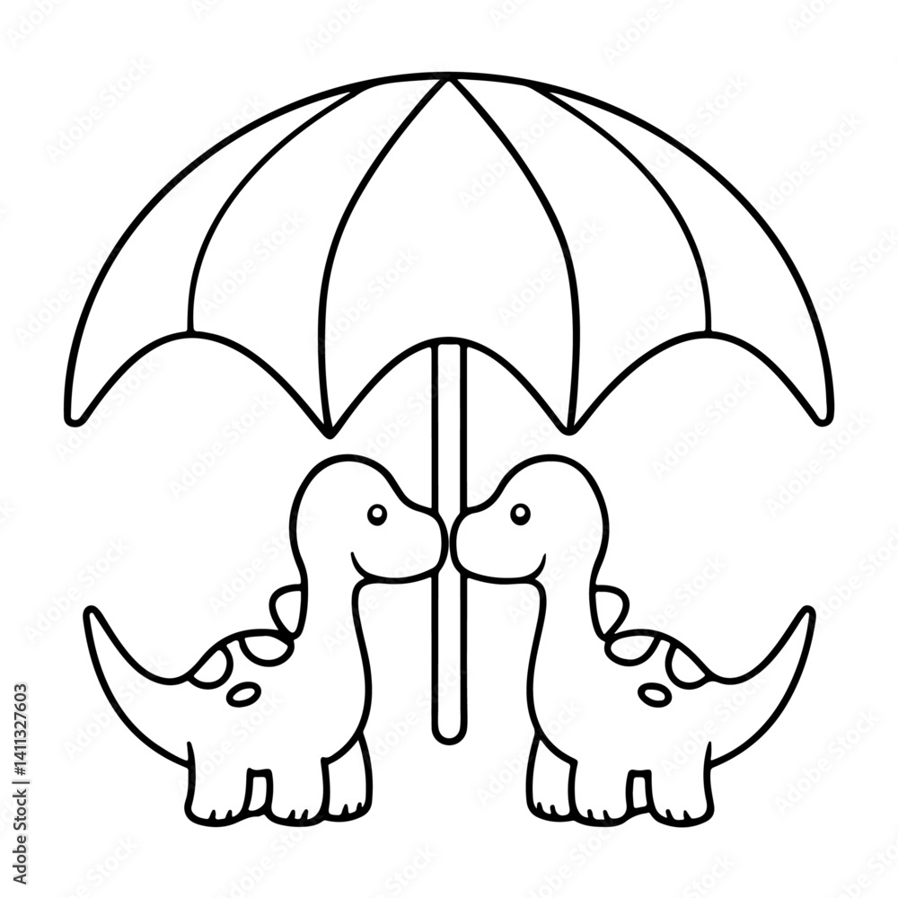 Fototapeta premium Cute hand drawn coloring pages, Black And White, Maze, Vector illustration, Clip Art, Antlers, Cute kawaii, line art, vector art