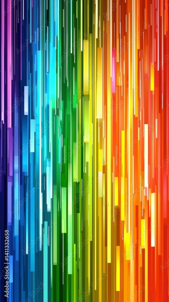 Vibrant colorful abstract lines digital art modern graphic design studio setting eye-level view creative aesthetics Vibrant colorful abstract lines digital art modern graphic design studio setting eye-level view creative aesthetics