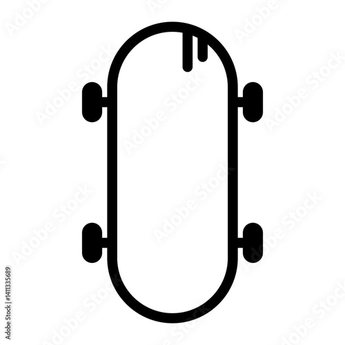 Skateboard icon