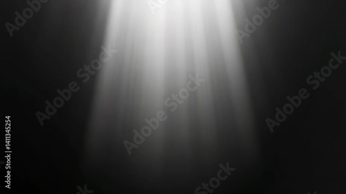 Ethereal rays of light illuminating a dark space, creating a mysterious and atmospheric ambiance with soft gradients and shadows.