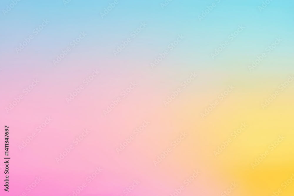 Obraz premium Soft gradient colors blend seamlessly in a serene backdrop for creative inspiration and relaxation