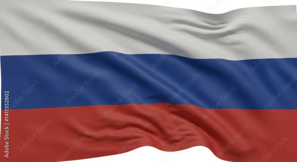 Waving Russian Federation Flag: A Stunning Display of National Pride and Identity Waving Russian Federation Flag: A Stunning Display of National Pride and Identity