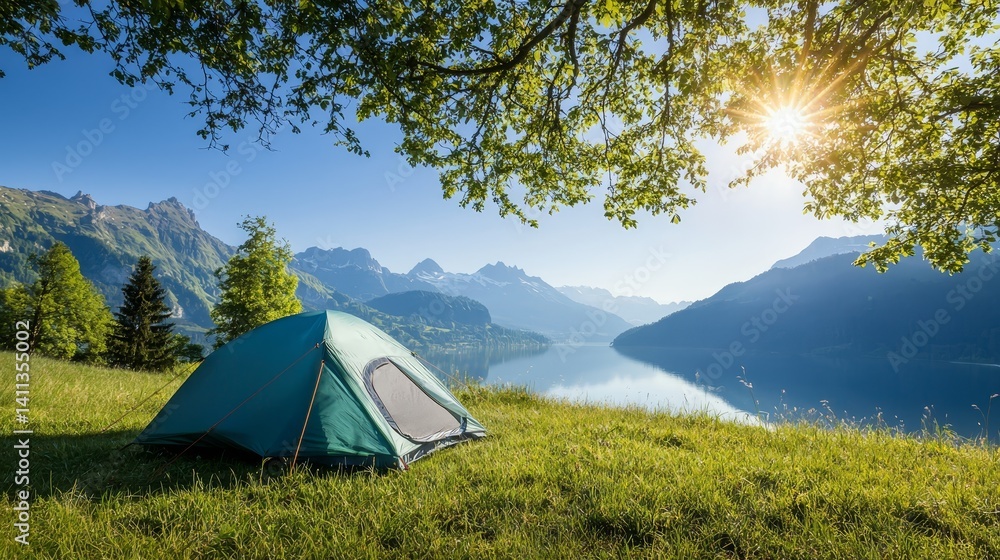 Serene lakeside tent camping breathtaking views and tranquil escape tent Serene lakeside tent camping breathtaking views and tranquil escape tent