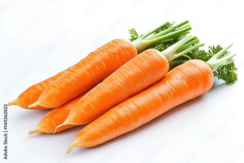 Fresh carrots, close up Fresh carrots, close up