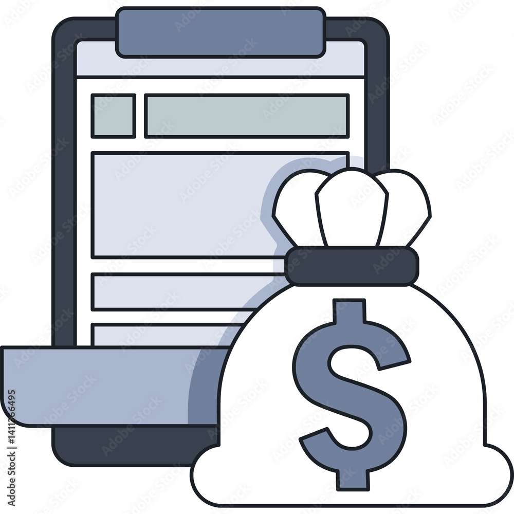 Fototapeta premium Tax Sticker