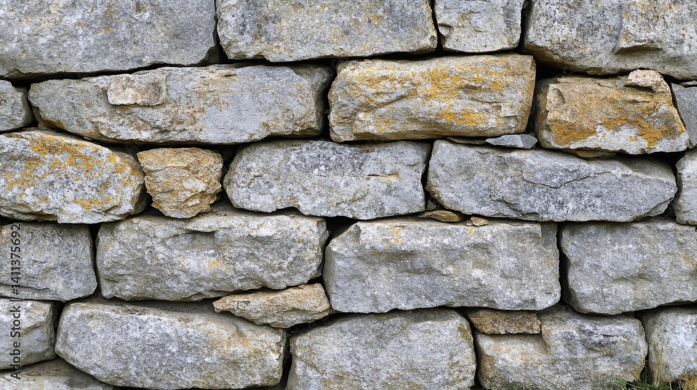 Grey Stone Wall Texture Background Grey Stone Wall Texture Background