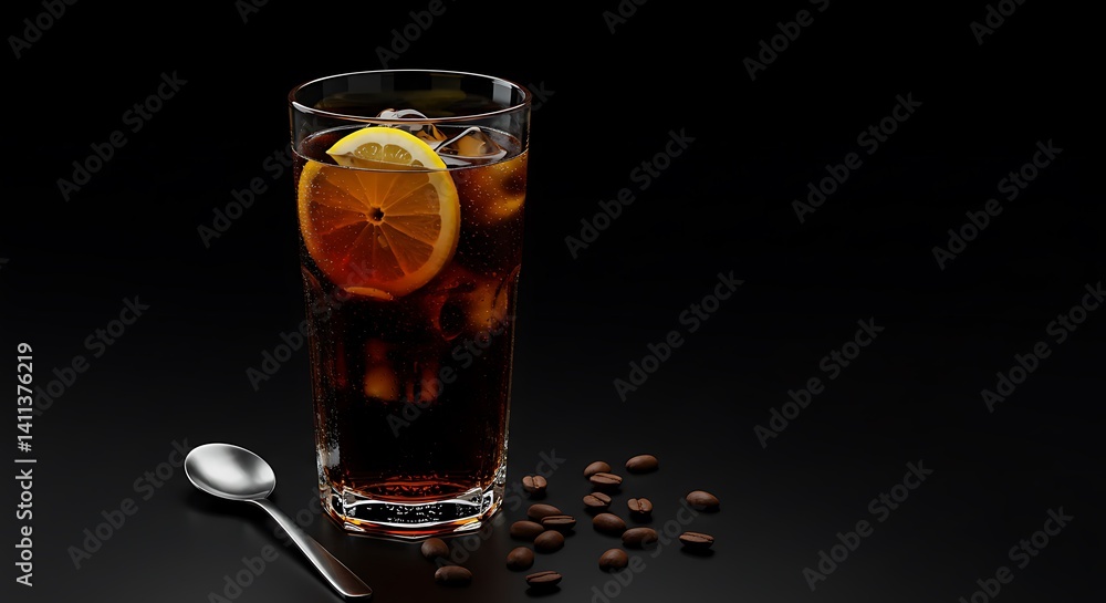 Iced Coffee Cocktail: Dark, Refreshing, and Stylish Iced Coffee Cocktail: Dark, Refreshing, and Stylish