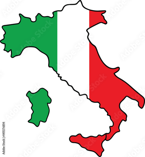Italy map