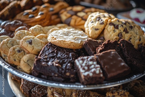Wallpaper Mural Assorted Cookies and Brownies Torontodigital.ca