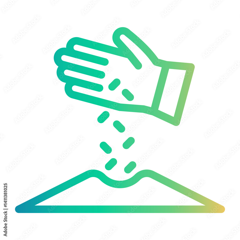 seeding Line Gradient Icon seeding Line Gradient Icon