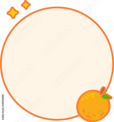 Cute fruit Text box label