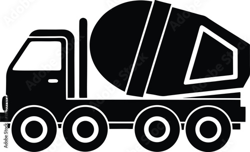 dump truck vector illustration