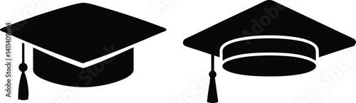 Graduation Cap Silhouette: Symbol of Academic Success