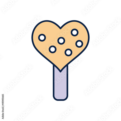 Lollipop  vector icon stock illustration
