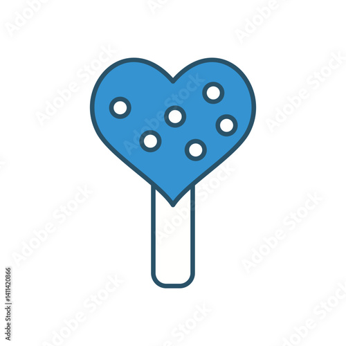 Lollipop  vector icon stock illustration