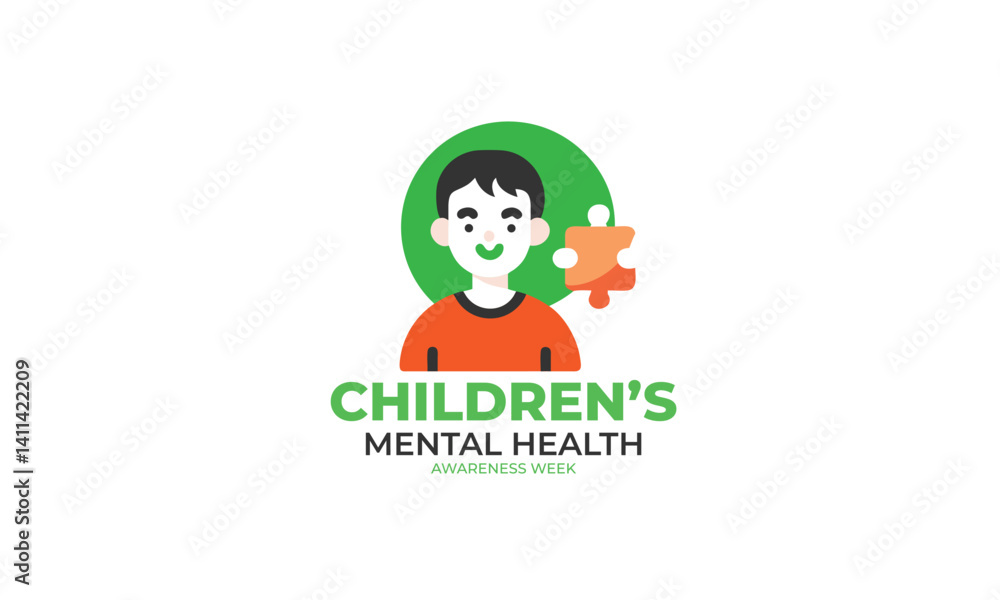 children's mental health awareness week. background, banner, card, poster, template. Vector illustration.
children's mental health awareness week. background, banner, card, poster, template. Vector illustration.
