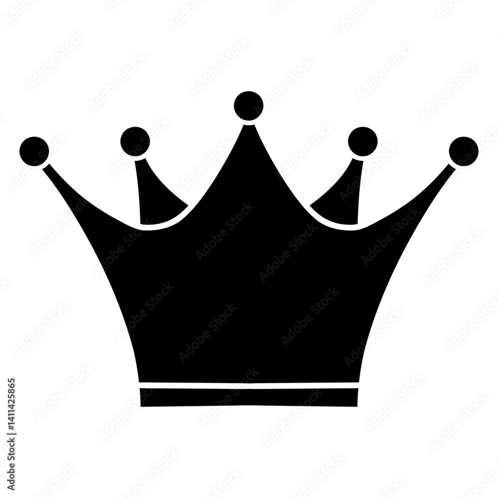 queen crown icon vector queen crown icon vector