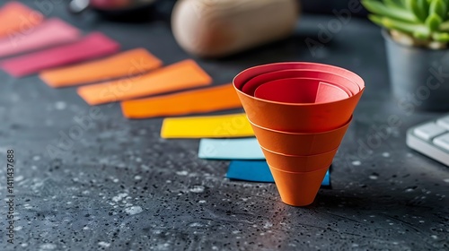 The stages of your sales process from lead generation to conversion