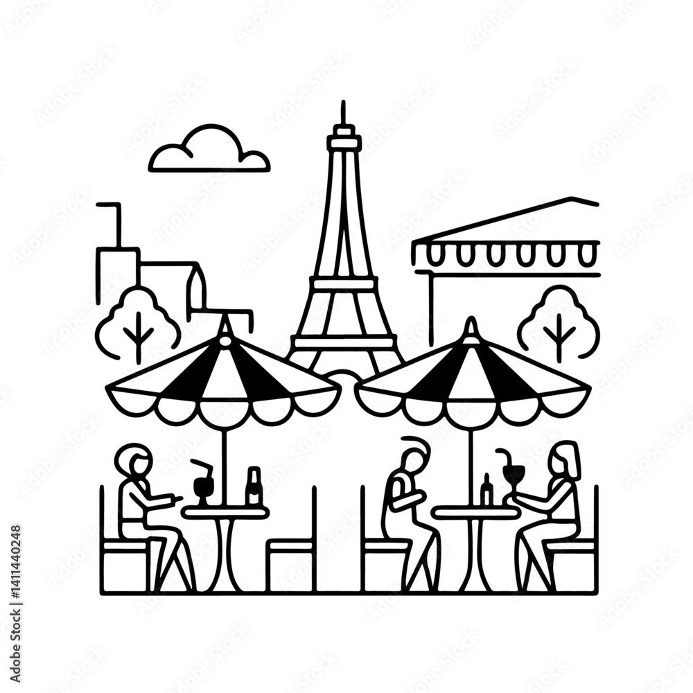 8.5x8.5 Coloring Pages, bold and easy, Black And White, Cute Art, Cozy Coffee & Dessert Line Art Illustration 8.5x8.5 Coloring Pages, bold and easy, Black And White, Cute Art, Cozy Coffee & Dessert Line Art Illustration