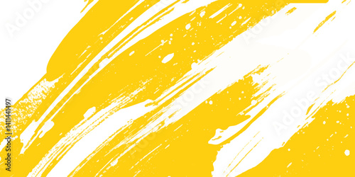 Obraz na płótnie Vector new style grunge brush strokes w salonie