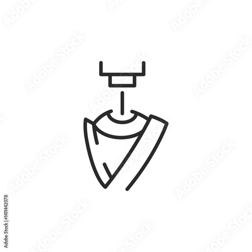 Eye laser surgery icon. Simple eye laser surgery icon for social media, app, and web design. Vector illustration.