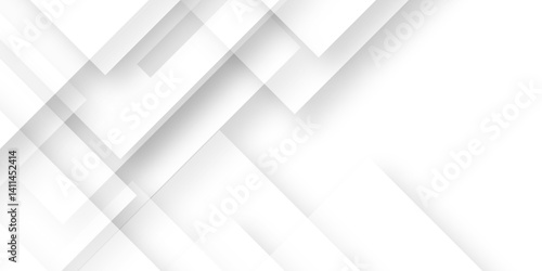 abstract white gray with rounded overlap shape decoration background. White background with white stripes.  white paper transparent. aster purple triangle design.