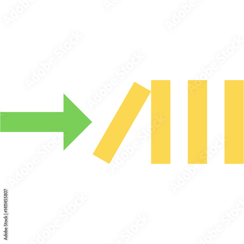 Domino Effect Icon