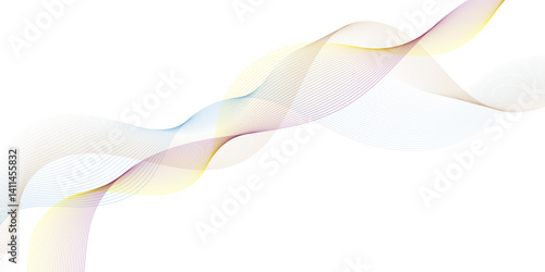 Abstract blue background with waves
