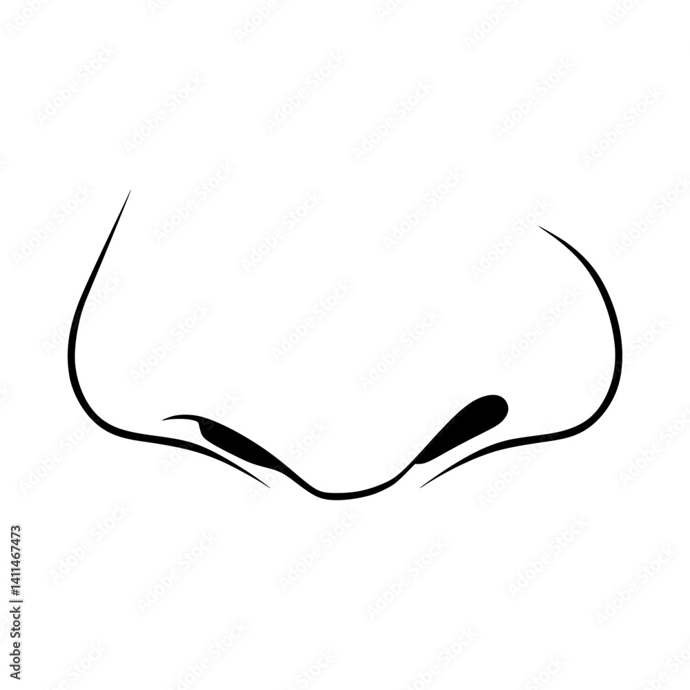 Abstract Deer Antlers Icon - Minimalist Vector Abstract Deer Antlers Icon - Minimalist Vector
