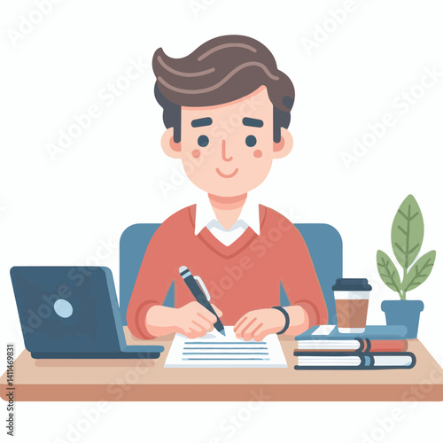 writer, business, paper, text, write, work, office, desk, pen, computer, job, hand, person, creative, online, laptop, journalist, author, internet, education, content, book, vector, technology, letter