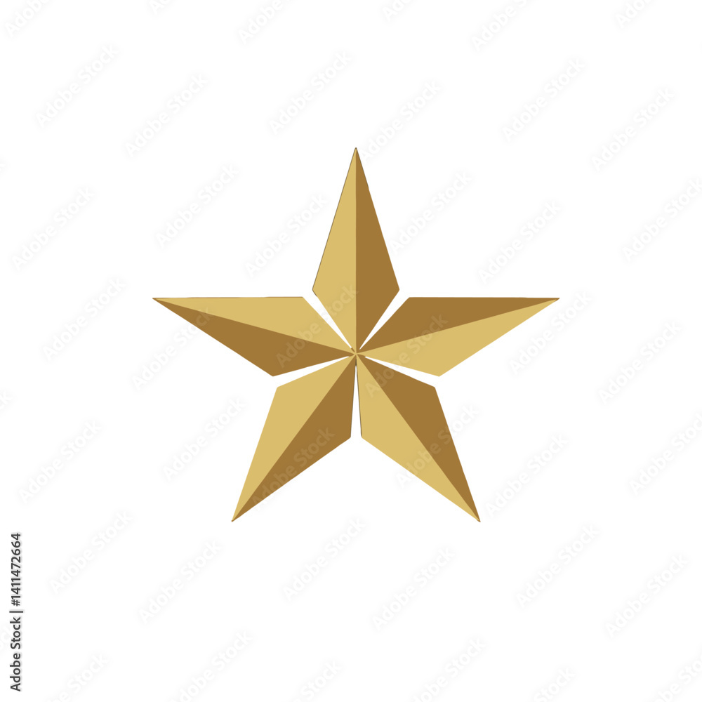 Golden Star Icon Golden Star Icon
