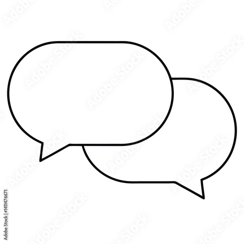 Obraz na płótnie 3d speech bubble w salonie