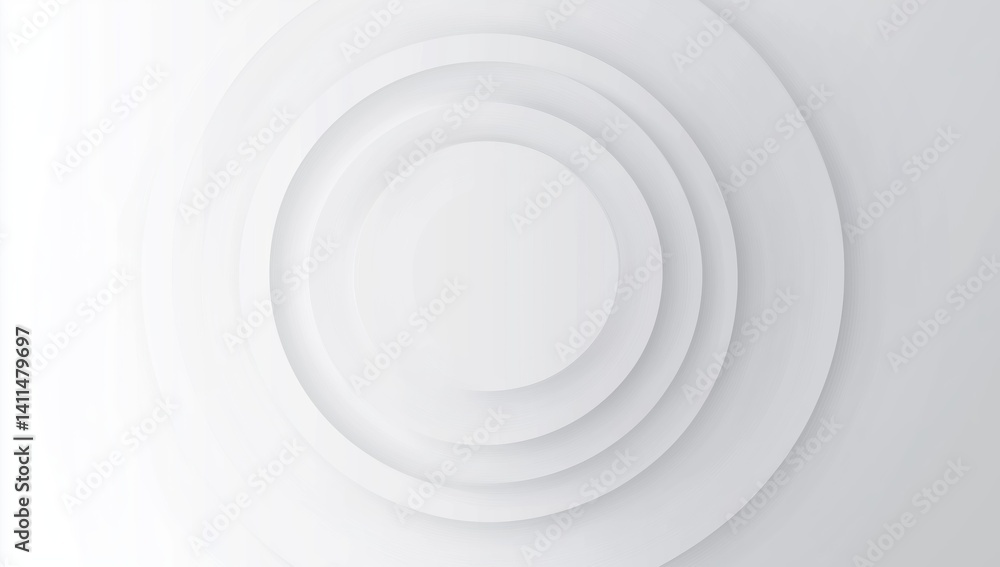 Minimalist Rippling Circles Creating a Sense of Serenity in Soft White Background
Minimalist Rippling Circles Creating a Sense of Serenity in Soft White Background