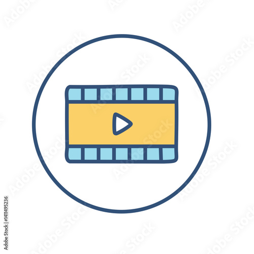 video tape cinema icon