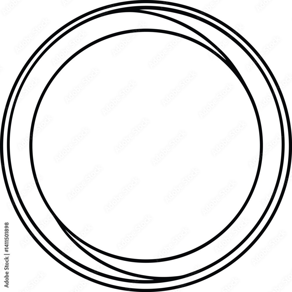 Hoop Outline Icon Line Art | Circle, Ring, Game & Toy Vector Drawing Hoop Outline Icon Line Art | Circle, Ring, Game & Toy Vector Drawing