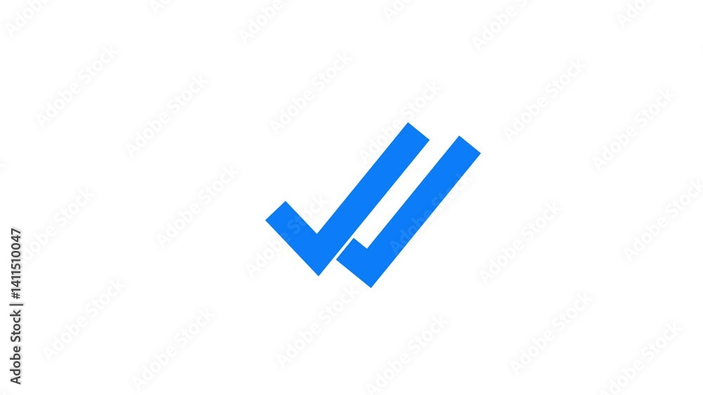 symbol checklist of message seen chat, on a transparent .video animation symbol checklist of message seen chat symbol checklist of message seen chat, on a transparent .video animation symbol checklist of message seen chat