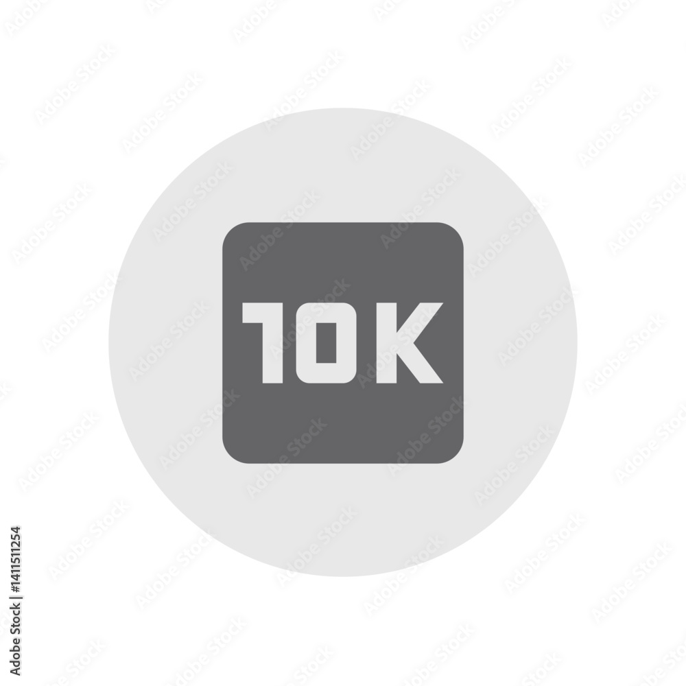 10K Resolution Icon 10K Resolution Icon
