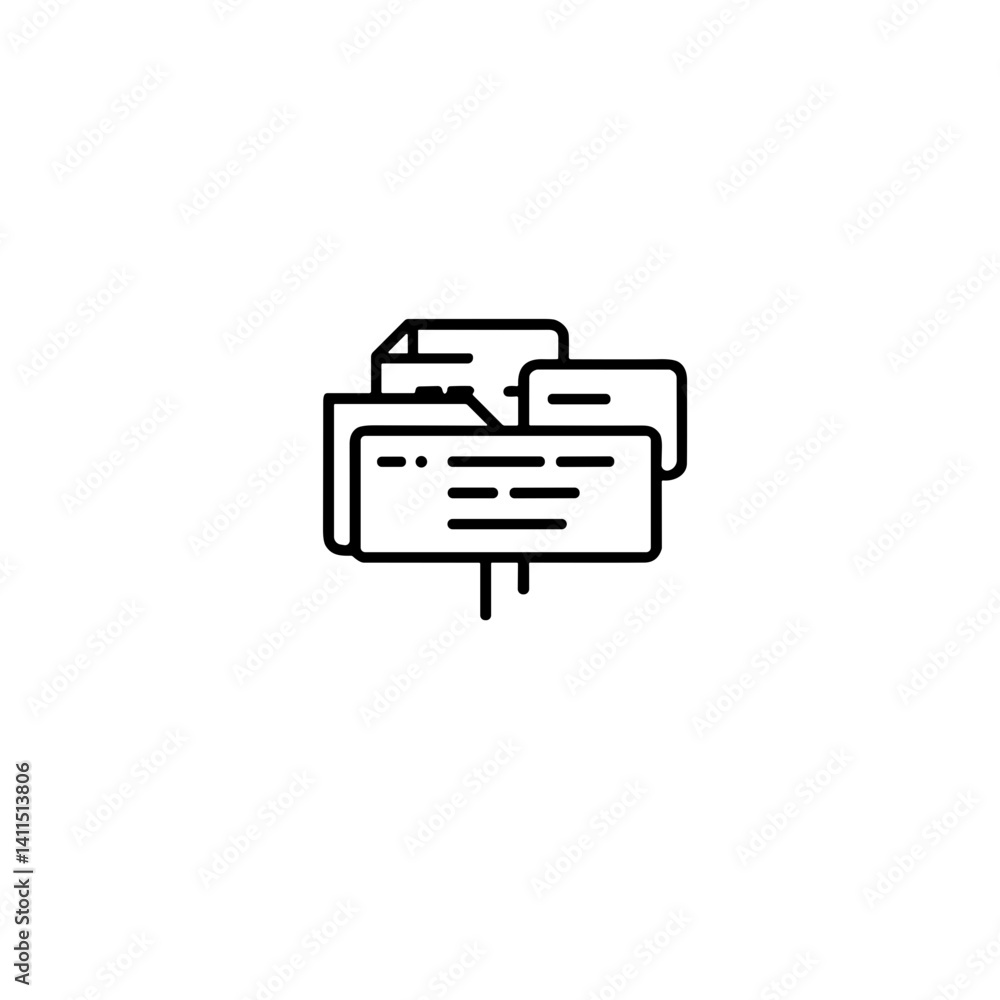 Data mining icon illustrating AI concepts on a minimalistic background, innovation Data mining icon illustrating AI concepts on a minimalistic background, innovation
