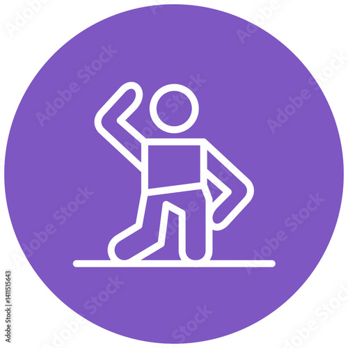 Aerobics Stand Icon