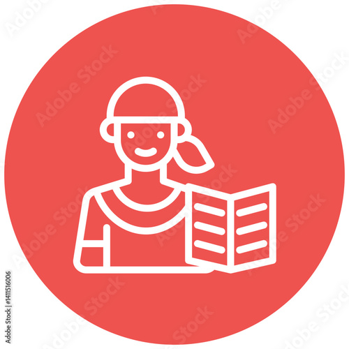 Woman Recipes Icon
