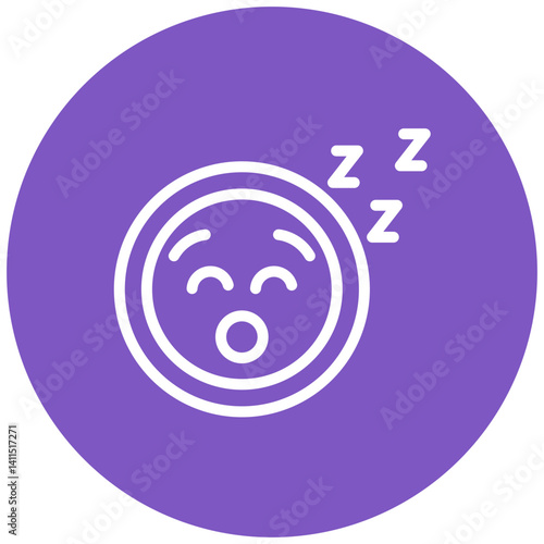 Sleepy Face Icon