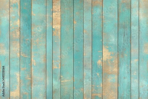 Teal rustic wood plank background texture