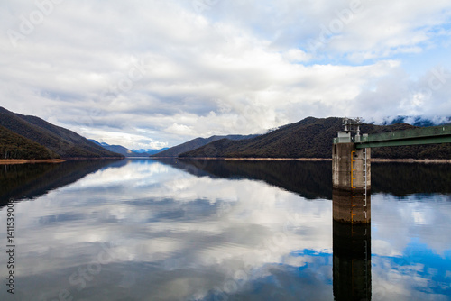 Talbingo dam intake structure for the snowy Hydroelectric scheme for Tumut 3 power station