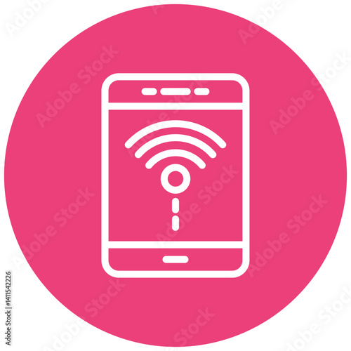Wifi Tethering Vector Icon