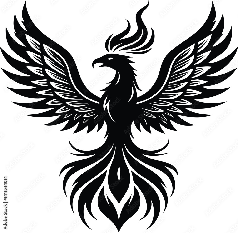 Obraz premium eagle with wings