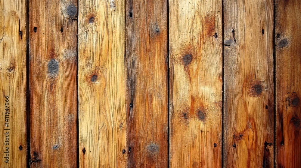 Fototapeta premium Rustic Brown Weathered Wooden Planks Texture