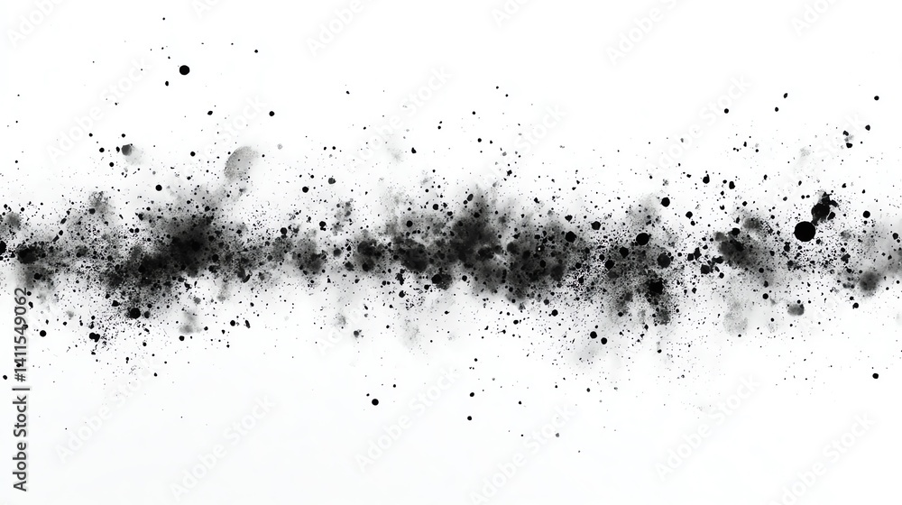Dark black ink splatters create a dramatic abstract texture on a white background Perfect for adding grunge or artistic flair to designs Dark black ink splatters create a dramatic abstract texture on a white background Perfect for adding grunge or artistic flair to designs